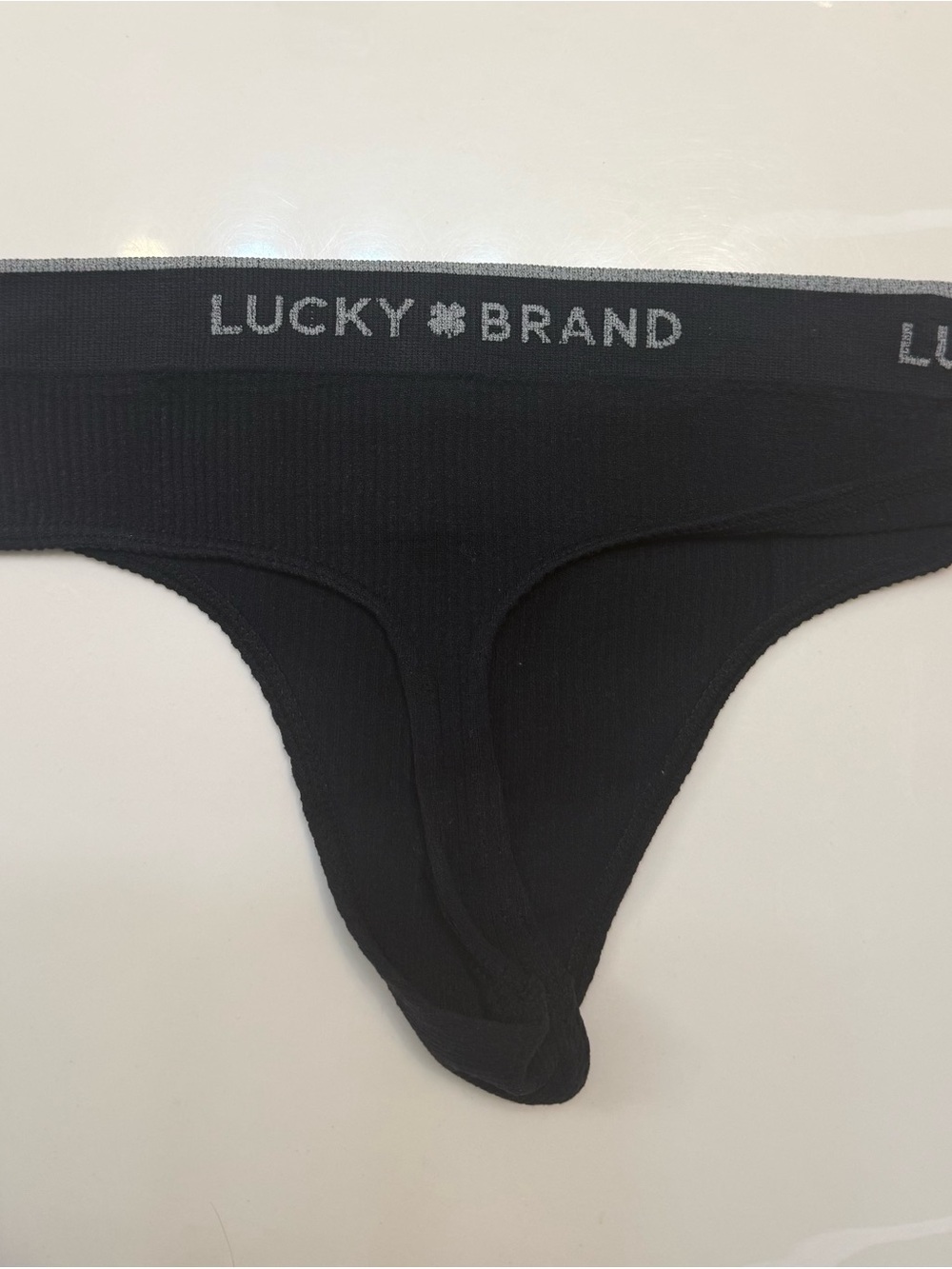 Lucky Brand Black Men’s Brief Thong Underwear